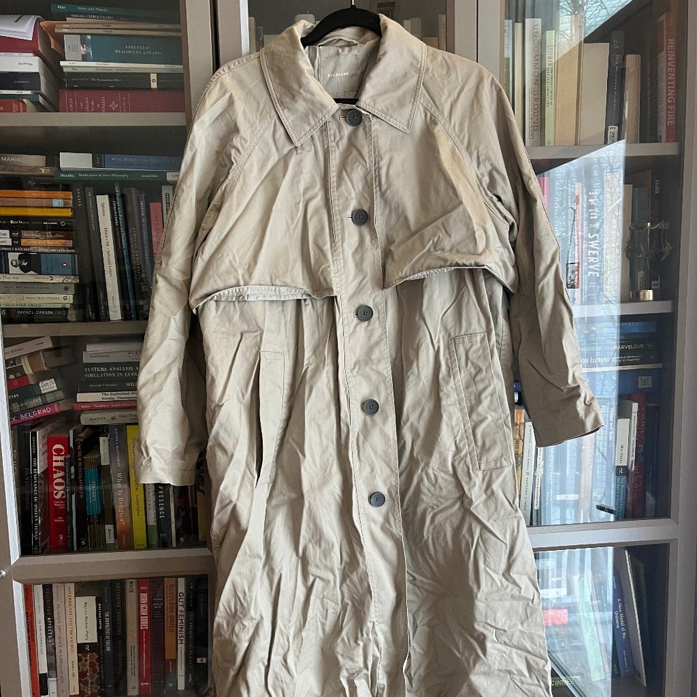 Everlane Long Mac Coat